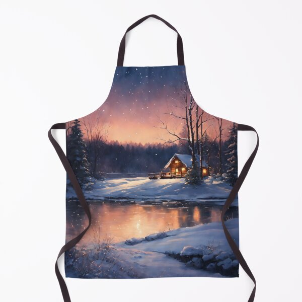 Item preview, Winter Wonderland: Serene Snowscapes and Cozy Cabins designed and sold by Huycao211.