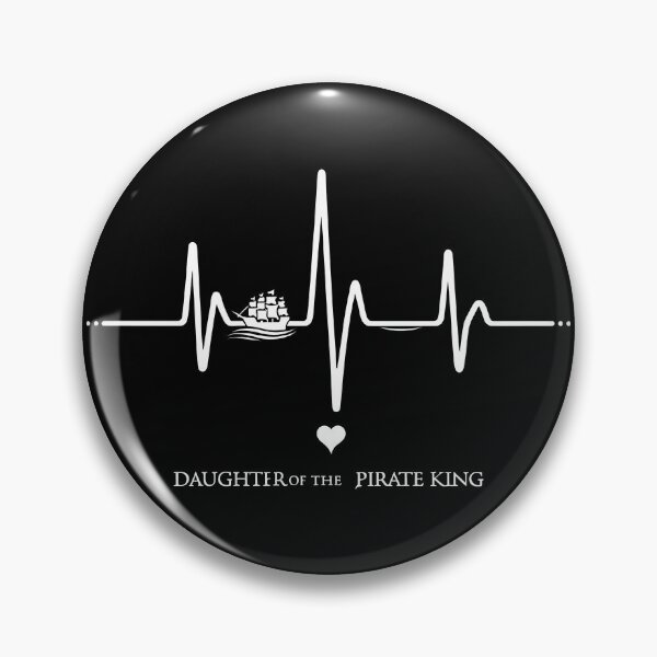 Item preview, Pirate King's Daughter Heartbeat Design designed and sold by MAPDDesigns.