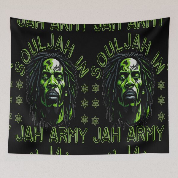 Item preview, I Am A Soldier In Jah Army designed and sold by DzinesByEarle.
