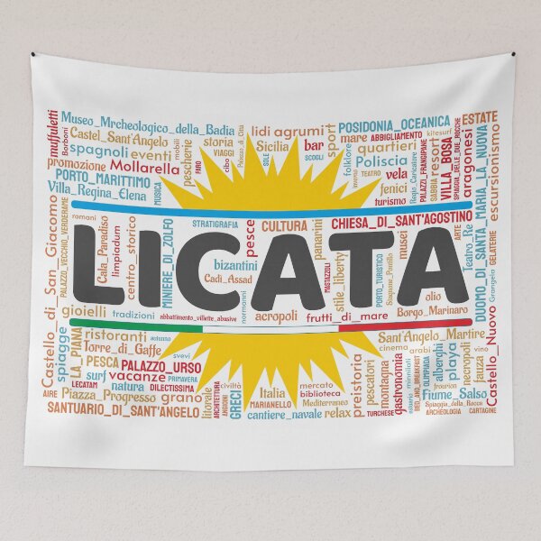 Artikelvorschau, Licata Wordart entworfen und verkauft von condormax.