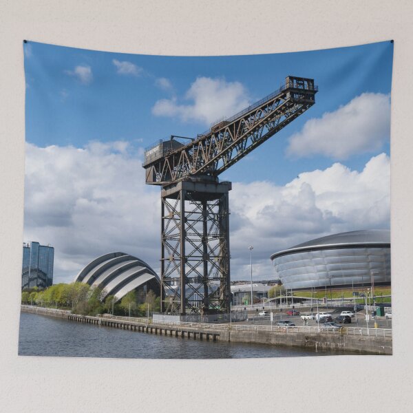 Item preview, Finnieston Crane River Clyde Glasgow Scotland designed and sold by GG WALL ART.