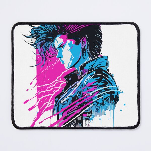 Item preview, 80's style cyberpunk woman designed and sold by Elias Kamstra.