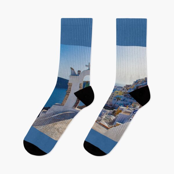 Item preview, Crosses and Blue Domes, Oia, Santorini designed and sold by Brian Shaw.