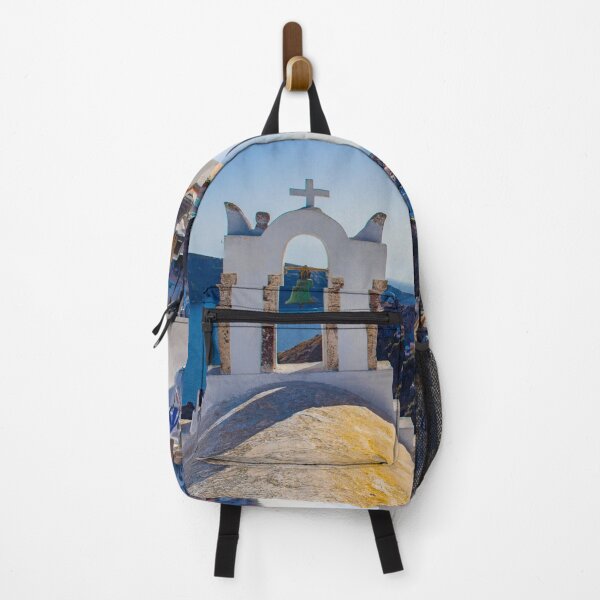 Item preview, Crosses and Blue Domes, Oia, Santorini designed and sold by Brian Shaw.