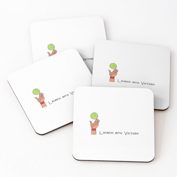 Item preview, Launch into Victory - Tennis Motivation Design designed and sold by TieBreak-Tennis.