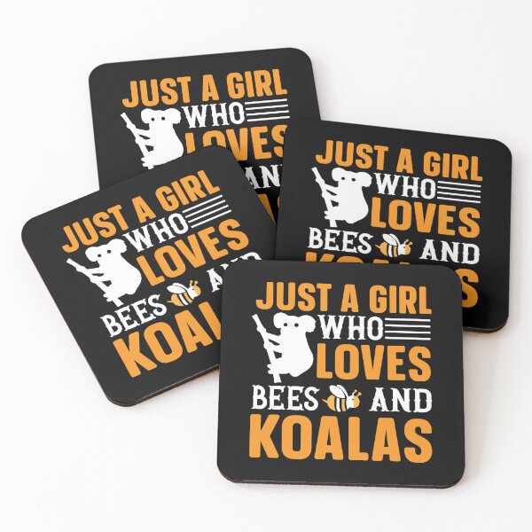 Item preview, Just A Girl Who Loves Koalas designed and sold by CreativeTag.