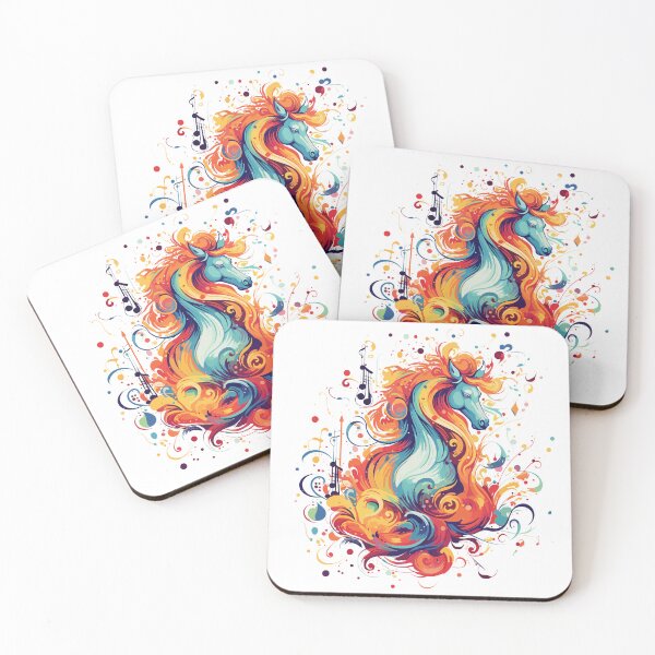 Item preview, rainbow horse designed and sold by ADSOFTTH.