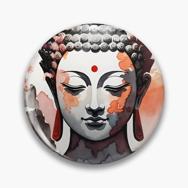 Item preview, Buddha painting designed and sold by ZenStickConcept.