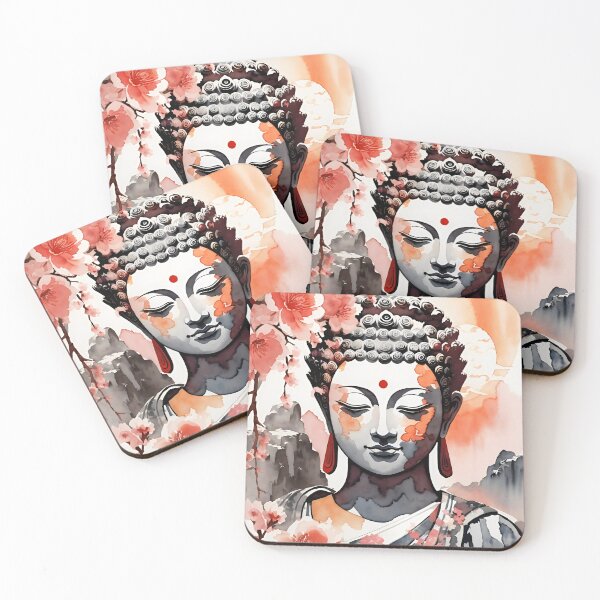 Item preview, Buddha painting designed and sold by ZenStickConcept.