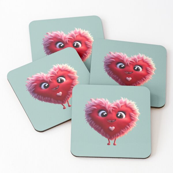 Item preview, Cute Fuzzy Heart  designed and sold by Digiheart.