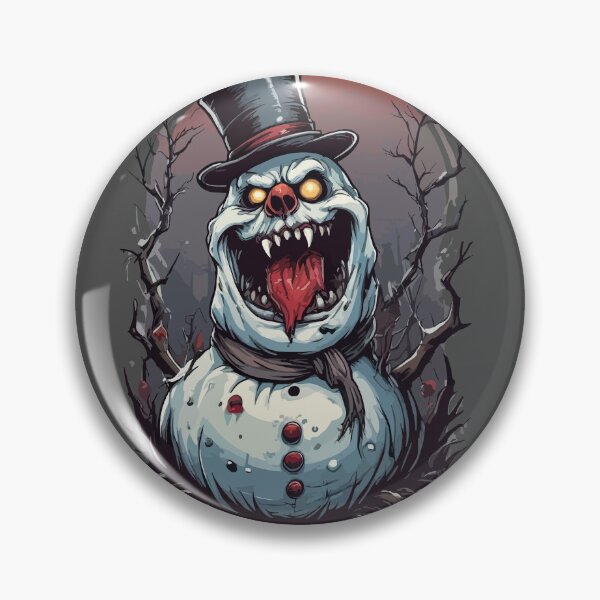 Artikelvorschau, Frosty's Reawakening - Zombie-Schneemann entworfen und verkauft von StonebridgeArt.