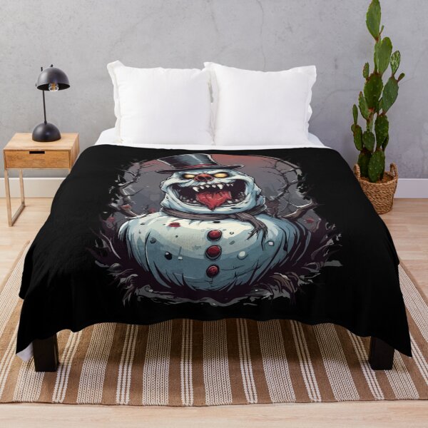Item preview, Frosty's Reawakening - Zombie Snowman designed and sold by StonebridgeArt.