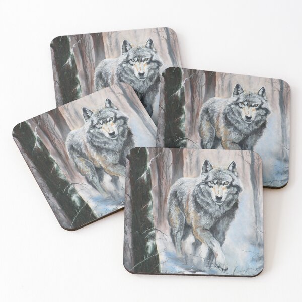 Item preview, Wolf in a Winter Forest designed and sold by Daniel Eskridge.