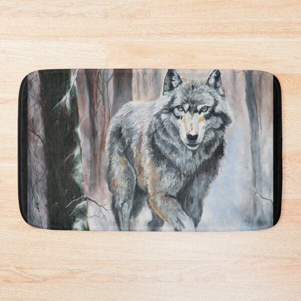 Item preview, Wolf in a Winter Forest designed and sold by Daniel Eskridge.