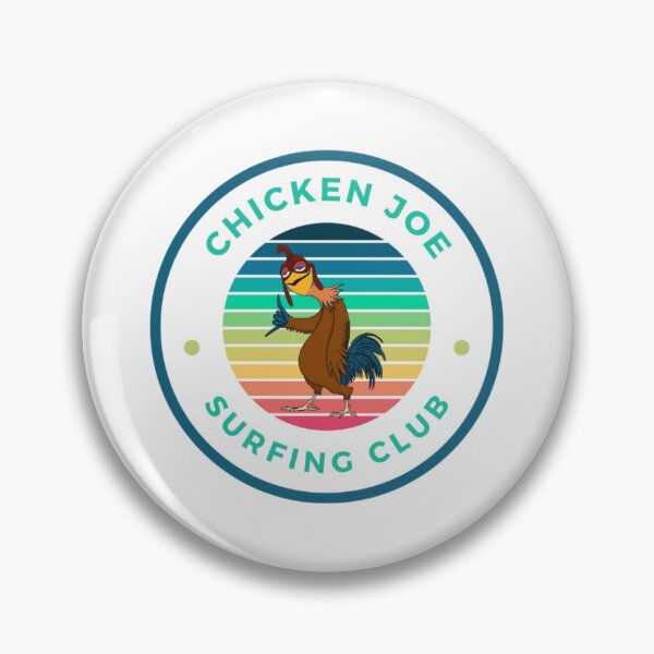 Artikelvorschau, Chicken Joe Surfgeschenk entworfen und verkauft von soulsurferart.