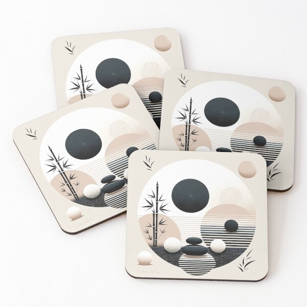 Item preview, Zen Harmony: Balance and Simplicity designed and sold by LuminaVibe.