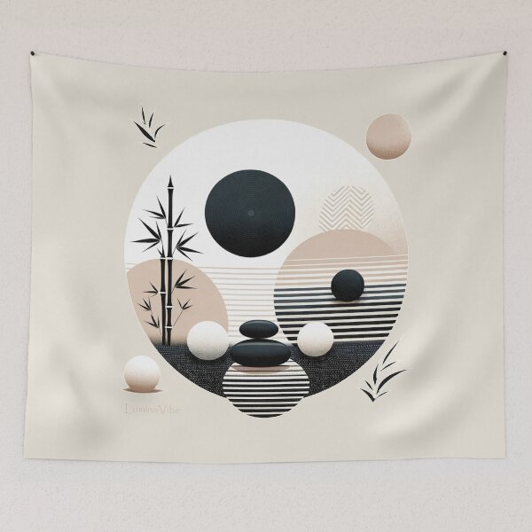 Item preview, Zen Harmony: Balance and Simplicity designed and sold by LuminaVibe.