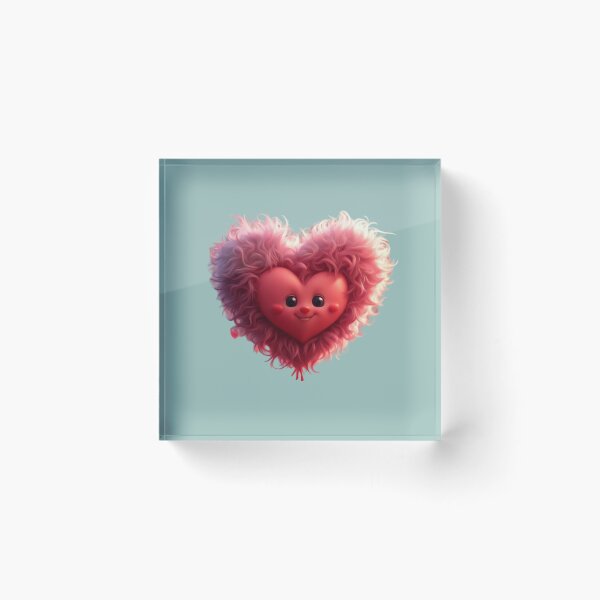 Item preview, Cute Fuzzy Heart  designed and sold by Digiheart.
