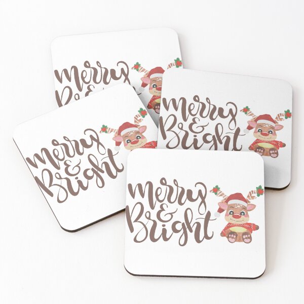 Item preview, merry and bright christmas designed and sold by borabiii.