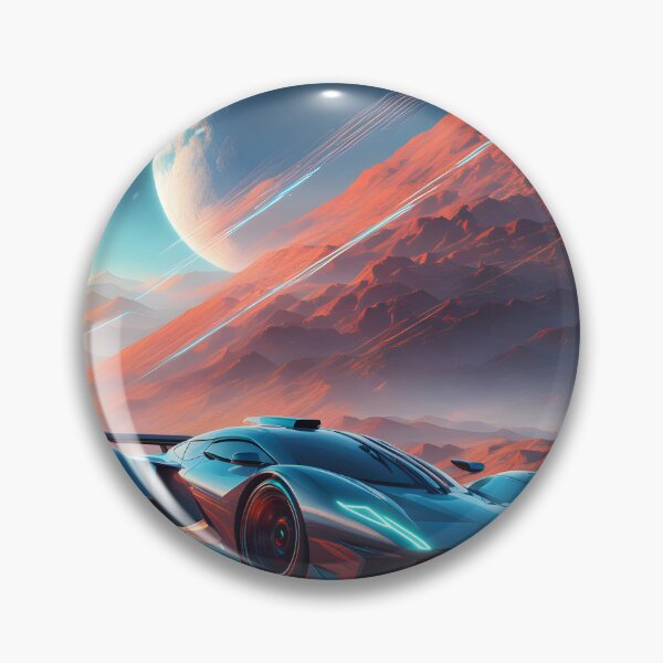 Item preview, futuristic road trip designed and sold by Jambonfromage.