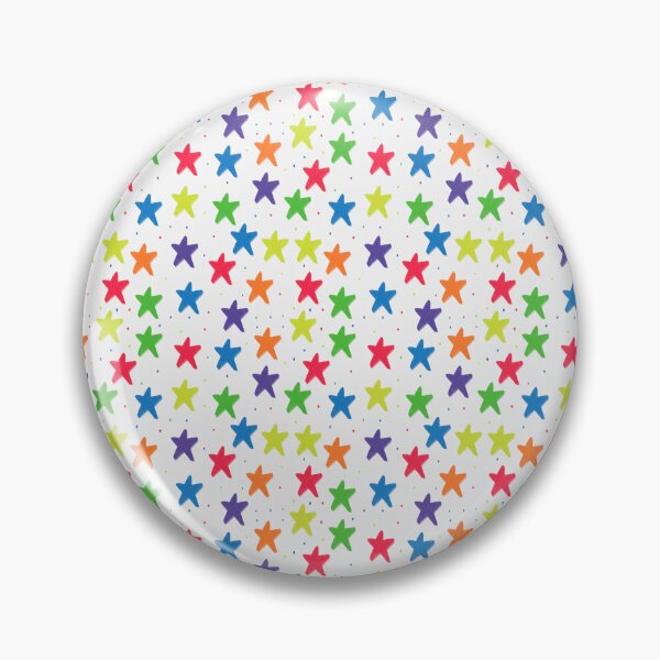 Item preview, Rainbow Rhapsody: A Stellar Symphony of Colorful Stars designed and sold by ArtsByAsia.