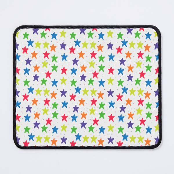 Item preview, Rainbow Rhapsody: A Stellar Symphony of Colorful Stars designed and sold by ArtsByAsia.