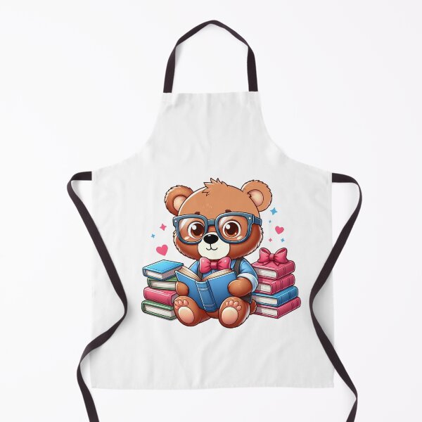 Item preview, Cute Reading-Loving Bear Kawaii designed and sold by TeddybearClub.