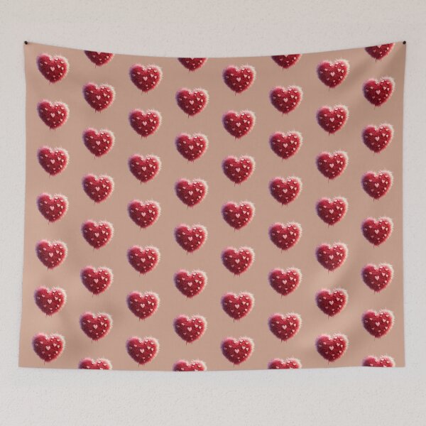 Item preview, Cute Fuzzy Heart  designed and sold by Digiheart.