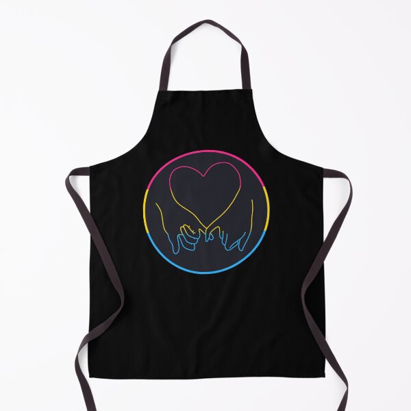 Item preview, heart pinky promise in pan pride colours designed and sold by rosecolashop.