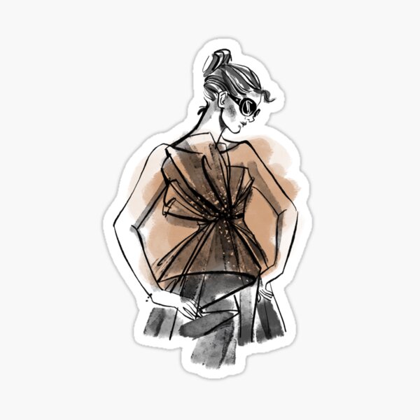 Item preview, Fashionable girl designed and sold by Paper-White.