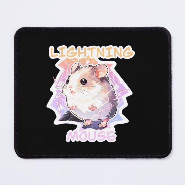 Item preview, Lightning Mouse Pastel Sticker and Shirt Design by Zeesdesign on Redbubble designed and sold by ZEESDESIGN.