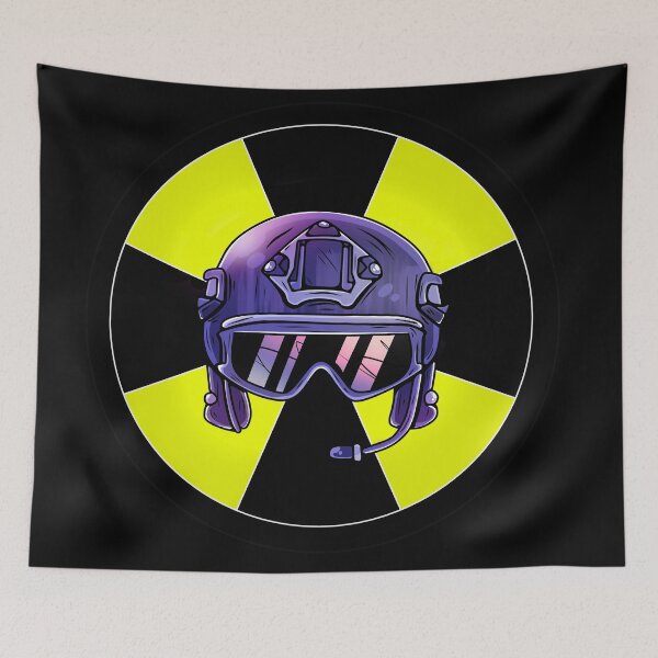 Item preview, Biohazard and Airsoft Helmet designed and sold by PinkyMooon.