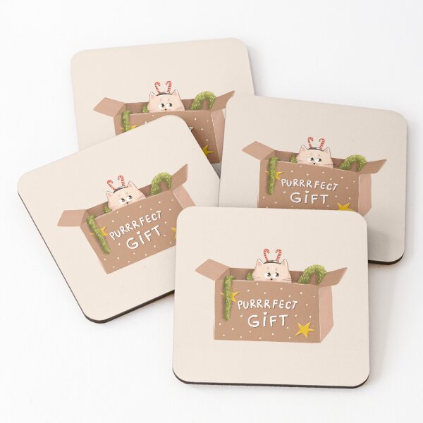 Artikelvorschau, „Purrrfect Geschenk“ Frohe Weihnachten süße und lustige Katze entworfen und verkauft von Rub14ekArts.