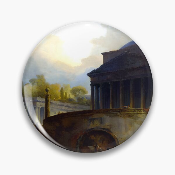 Item preview, View of Ripetta by Hubert Robert designed and sold by TeeARTHY.