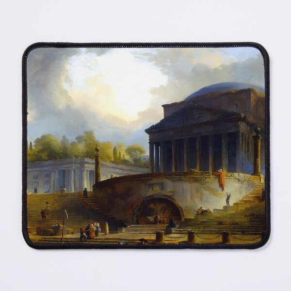Item preview, View of Ripetta by Hubert Robert designed and sold by TeeARTHY.