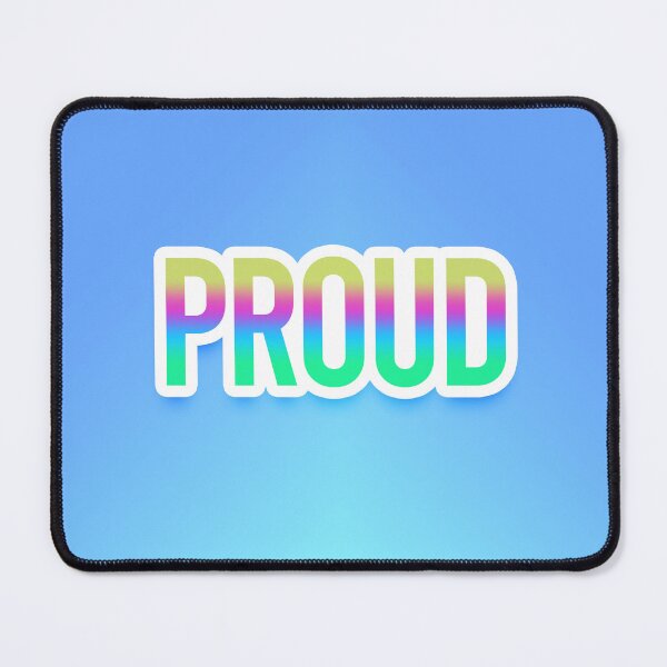 Item preview, Proud letters colourful designed and sold by Moonday-design.