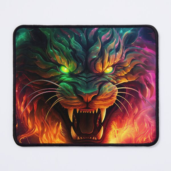 Item preview, Metal Tiger Cosmic Inferno designed and sold by wumples.
