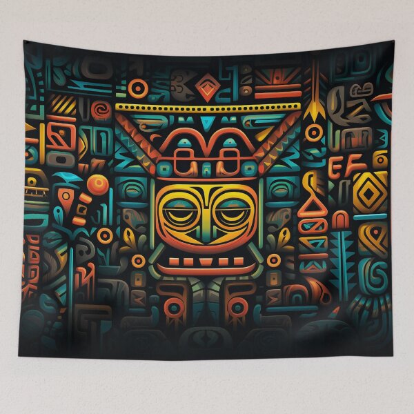 Item preview, Indian Mayan Aztec Boho Tribal Ethnic Pattern designed and sold by Vector Scout Lab.