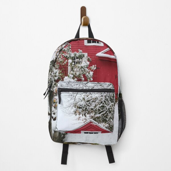 Item preview, Red Shed in the Snow designed and sold by MrsRaynor.