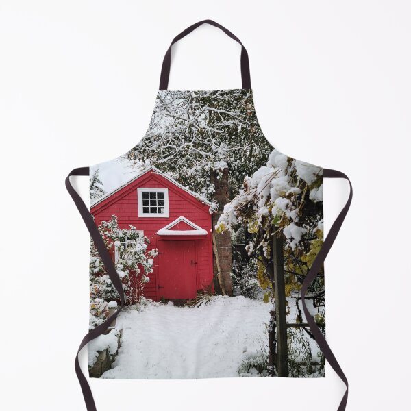 Item preview, Red Shed in the Snow designed and sold by MrsRaynor.