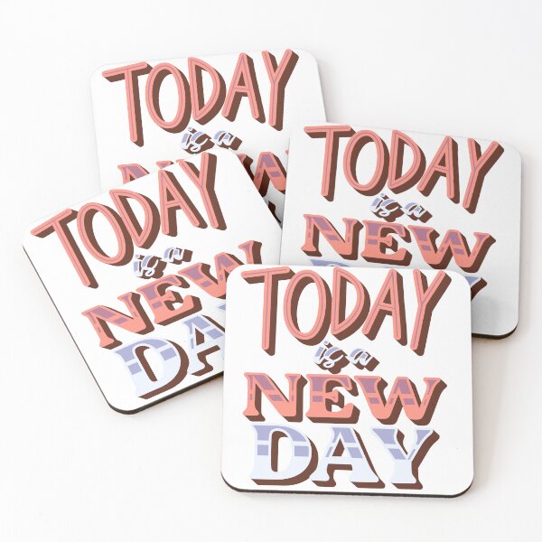 Item preview, TODAY IS A NEW DAY, CLASSIC TSHIRT  designed and sold by marvancatquotes.