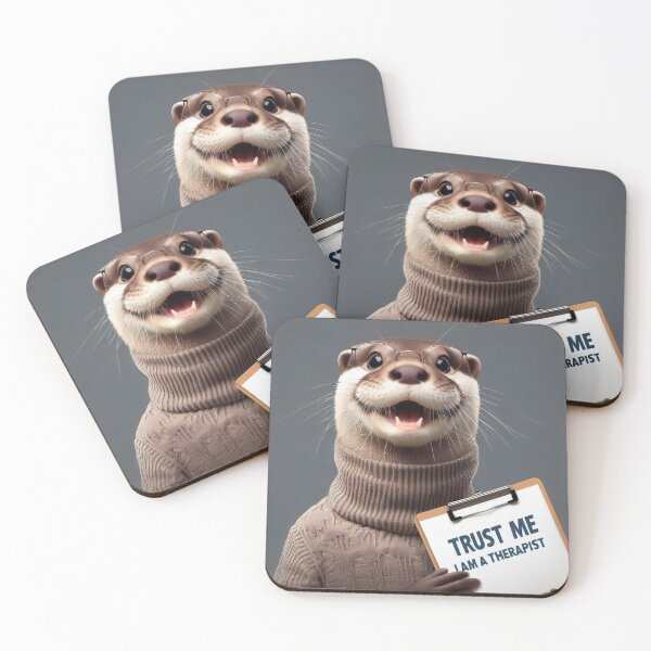 Item preview, Otter Serenity: Floating into Tranquil Therapy designed and sold by SmileCatalysts.