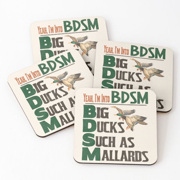 Item preview, BDSM Big Ducks Such As Mallards designed and sold by ourkid.
