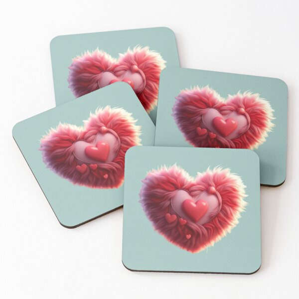 Item preview, Cute Fuzzy Heart  designed and sold by Digiheart.