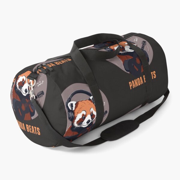 Item preview, Kawaii red pandas with headphones and guitar  designed and sold by Cosmicworld07.