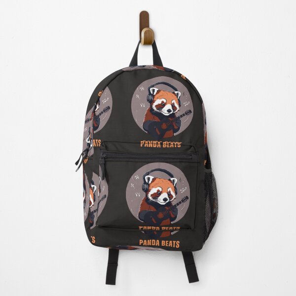 Item preview, Kawaii red pandas with headphones and guitar designed and sold by Cosmicworld07.