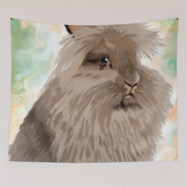 Item preview, Easter Gift, Rabbit, Ginger Rabbit, Digital Painting, Rabbit Owner Gift, Vets Gift, Vets Nurse Gift designed and sold by Christopher Whitehead-Baines.