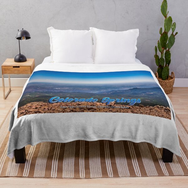 Artikelvorschau, Colorado Springs vom Pikes Peak entworfen und verkauft von GestaltImagery.