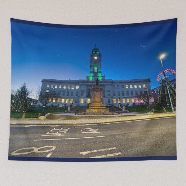Item preview, Barnsley Town Hall and Shooting Star designed and sold by Alisonchambers2.