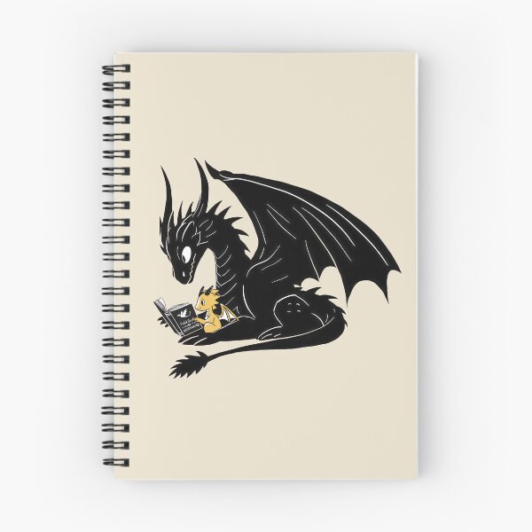 Artikelvorschau, Drachen des vierten Flügels lesen zusammen den süßen Tairn und Andarna entworfen und verkauft von treewitheyes.